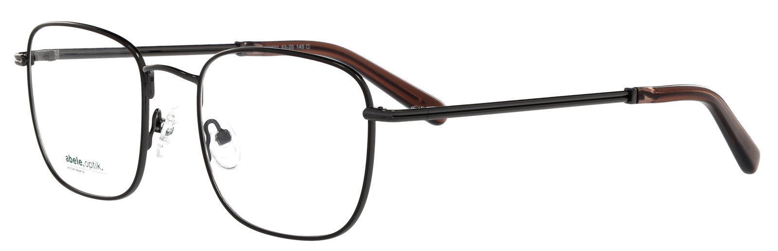 abele optik Brille dunkelbraun  für Herren 150621
